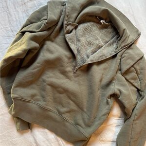 Frame Denim Olive Green Pullover